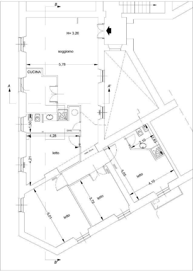 Lovely 4-Bedroom Apartment 30M Sangiovanni Metro Рим Экстерьер фото